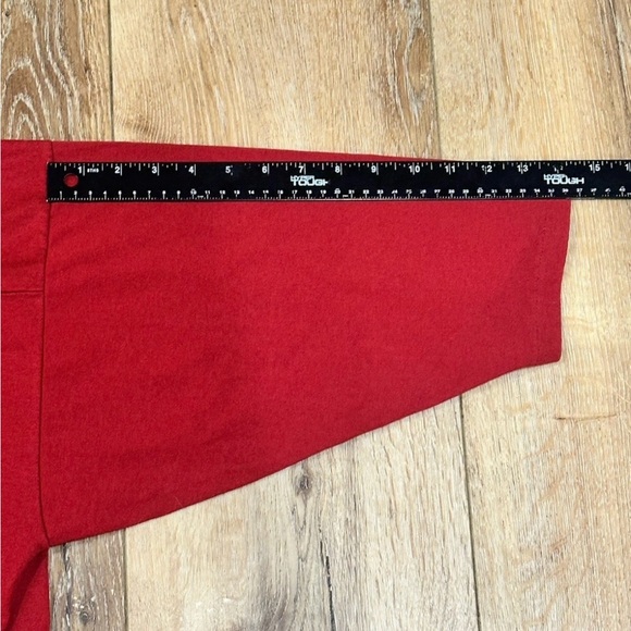 Vintage Mississippi State Bulldogs MSU 3/4 Sleeve Shirt Single Stitch Bully NCAA - Picture 5 of 9